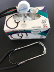 Picture of disposable box with stethoscope